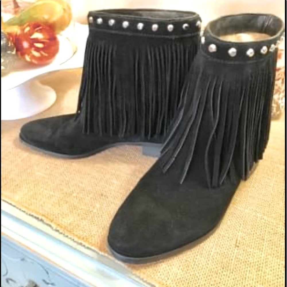 Women’s Michael Kors Fringed Booties
